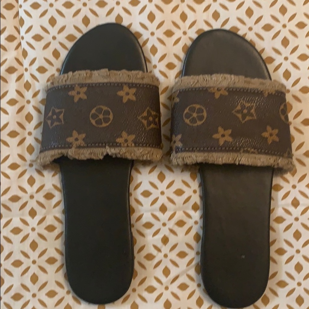 Casual Fashion Letter Print Flats